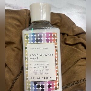 Love Always Wins lotion